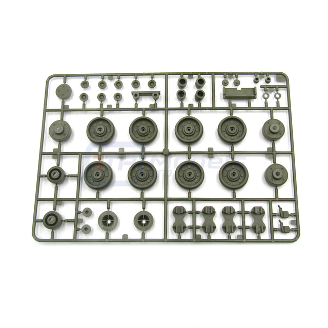 Tamiya 56013 M4 Sherman 105mm Howitzer, 0005839/10005839 C Parts (Wheels), NEW
