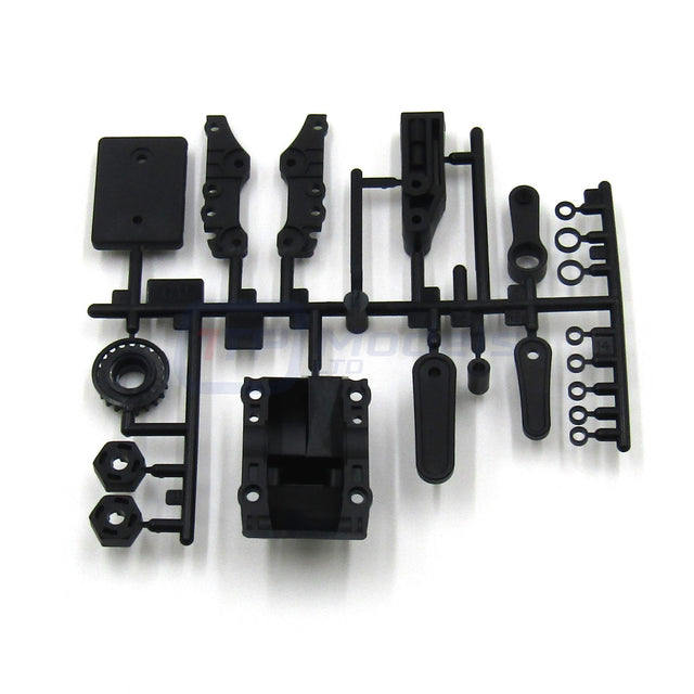 Tamiya 58693 TA08 Pro Chassis Kit, 0015144/10015144, A Parts (Bulkhead and Steering link)