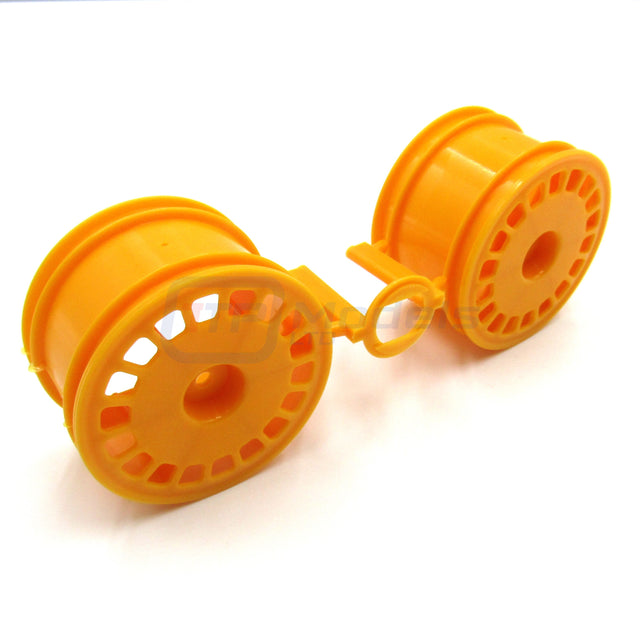 Tamiya 58387 Avante Mk.II/DF03, 0440291/10440291 Rear Wheels (2 Pcs.), NEW