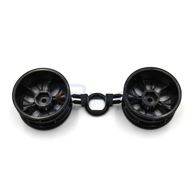 Tamiya 58543 Subaru BRZ R&D Sport/TT01E/TT02, 0444362/10444362 Wheels (2 Pcs.)