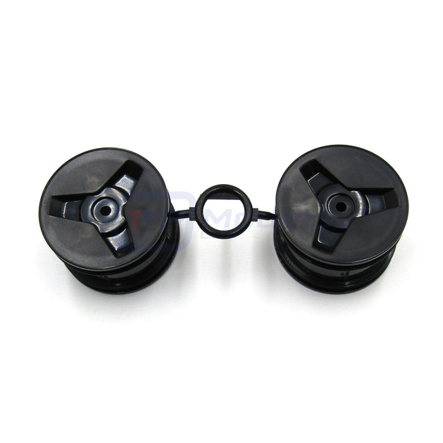 Tamiya Thunder Shot/Saint Dragon 2021/Fire, 0445108/10445108 Wheels (2 Pcs.) NEW