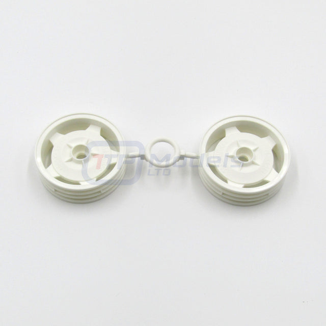 Tamiya Super Astute/Dyna Storm/DT02/DT-02, 0445167/10445167 Front Star-Dish Wheels