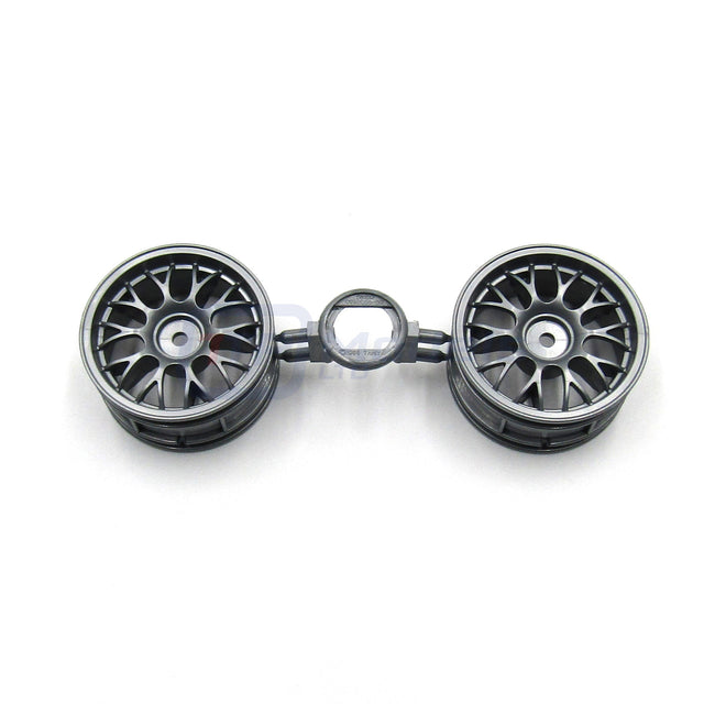 Tamiya 58162 VW Golf VR6/Volvo 850/TT01, 0445575/10445575 Wheels (1 Pair), NEW