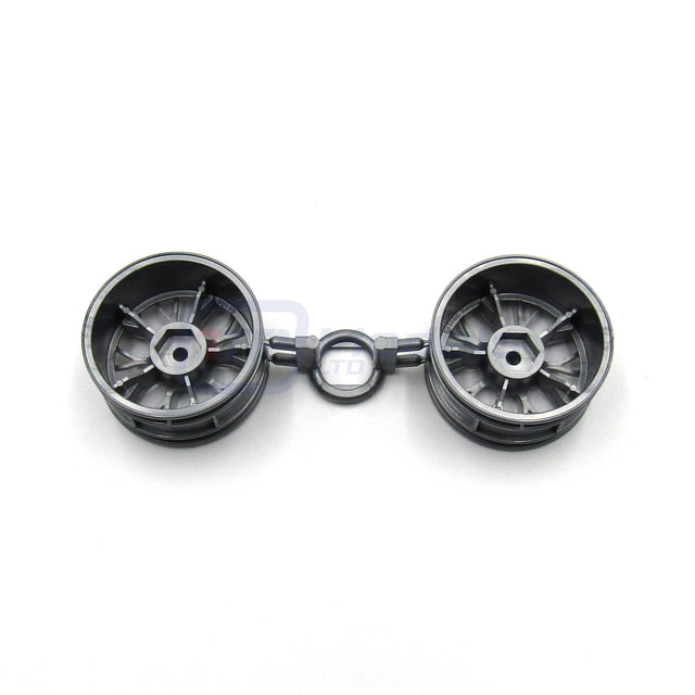 Tamiya 58162 VW Golf VR6/Volvo 850/TT01, 0445575/10445575 Wheels (1 Pair), NEW