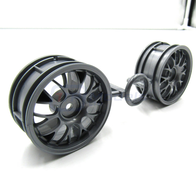 Tamiya 58162 VW Golf VR6/Volvo 850/TT01, 0445575/10445575 Wheels (1 Pair), NEW