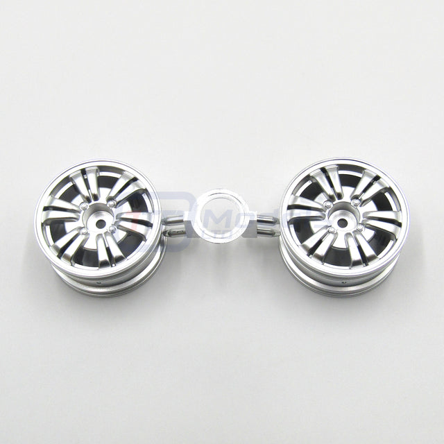 Tamiya 58178 Honda CR-V/VW Amarok/CC01, 0445596/10445596 Wheels (2 Pcs.), NEW