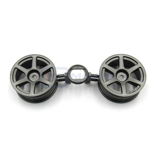 Tamiya 58297 Raybrig NSX 2002/2003/2004/TA04R, 0445976/10445976 Wheels (2 Pcs.)