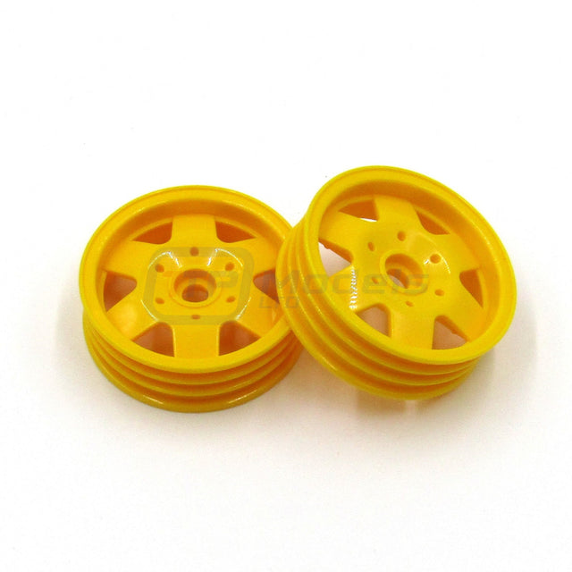 Tamiya 58184 Fighter Buggy RX/DT01/DT-01, 0555080/10555080 Front Wheels, NEW