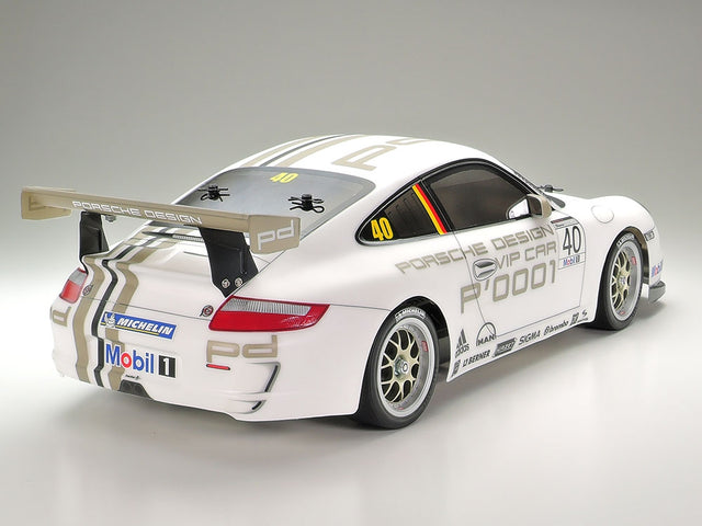 Tamiya 47429 Porsche 911 GT3 CUP VIP 2008 Assembly Kit (TT01E/TT-01E), NIB **Discontinued**