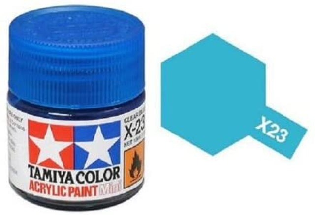 Tamiya Acrylic Mini X Paint Jars (Round, 10ml, .33fl oz), NEW