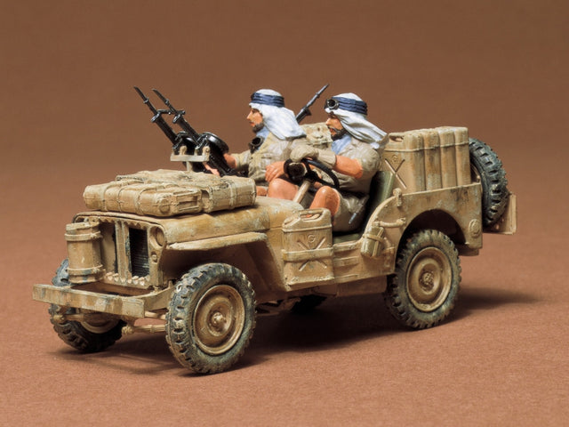 Tamiya 35033 1/35 Military Miniatures Series: British Special Air Service Jeep