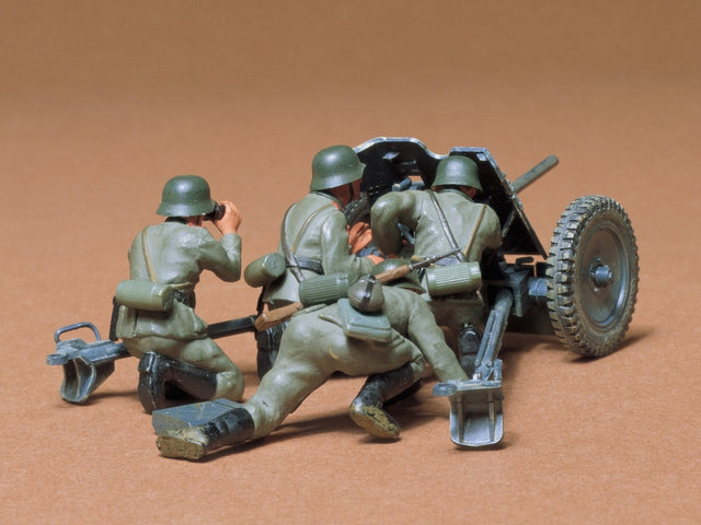 Tamiya 35035 1/35 Military Miniatures Series: 3.7cm Anti-Tank Gun (PAK35/36)