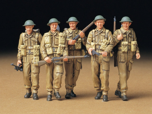 Tamiya 35223 1/35 Military Miniatures Series: British Infantry On Patrol, NIB