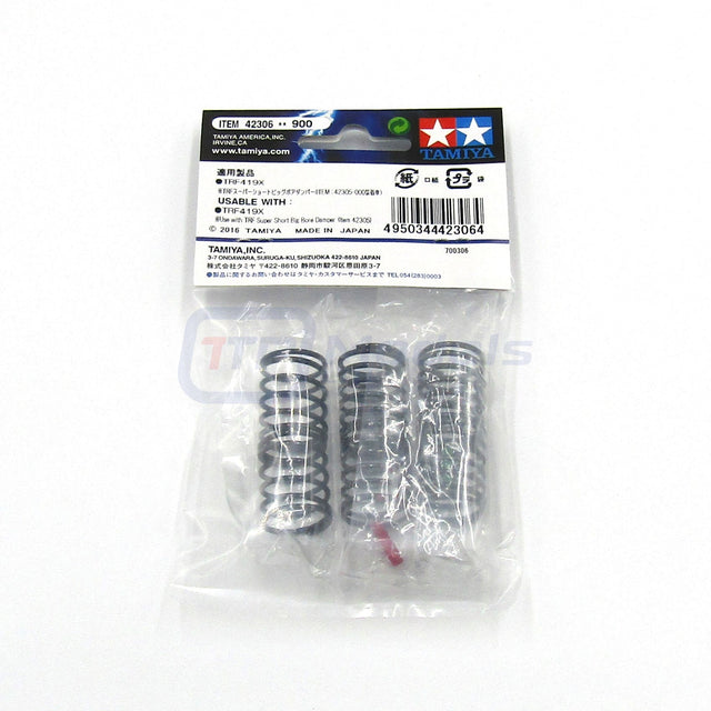 Tamiya 42306 TRF Touring Car Large Diameter Short Spring Set, (TRF419X/420/421)