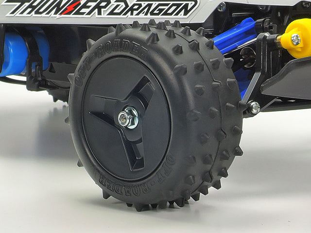 Tamiya 47458 Thunder Dragon (2021) (Factory Pre-Painted & Cut Body) Assembly Kit, NIB
