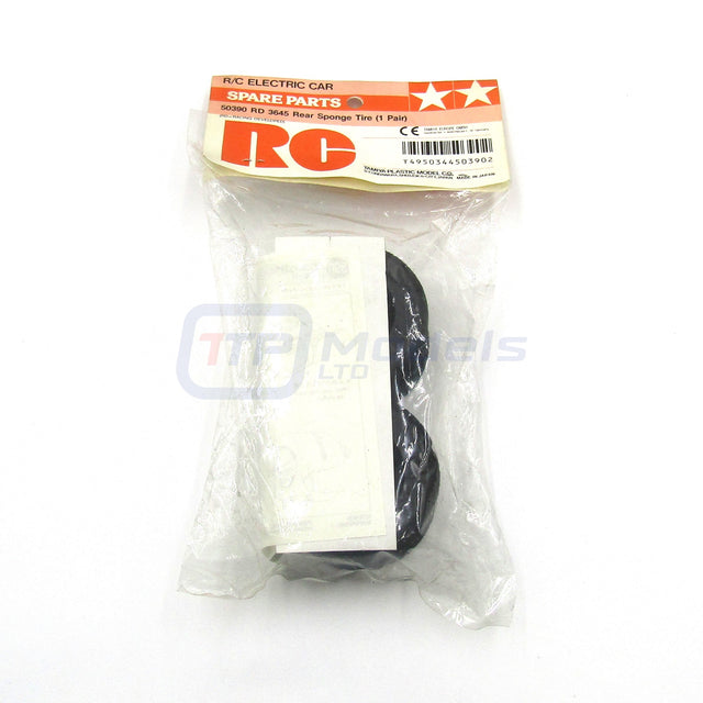 Tamiya 50390 RD 3645 Rear Sponge Tire (1 Pair), (F101/F102/F103), RARE, NIP
