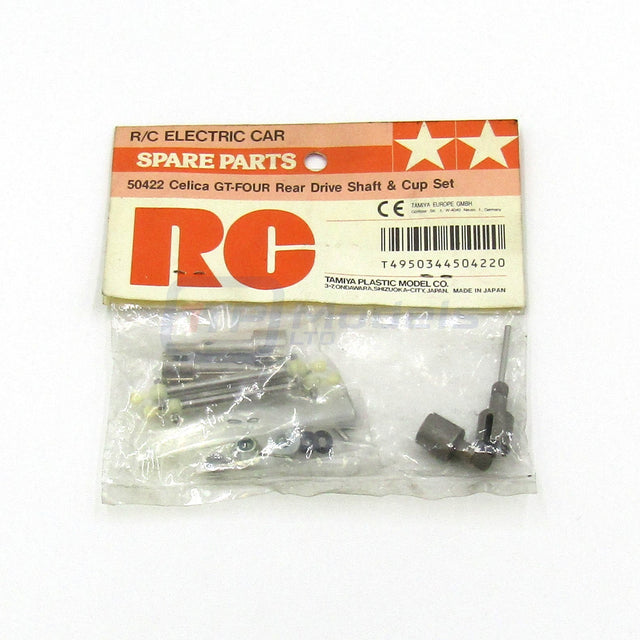 Tamiya 50422 Celica GT-Four Rear Drive Shaft & Cup Set, (TA01/TA-01) NIP