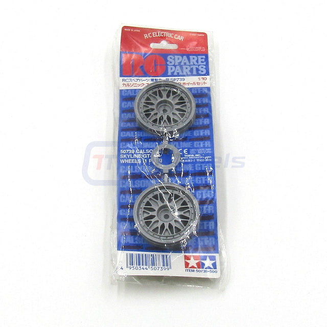 Tamiya 50739 Calsonic Skyline GT-R Wheels (1 Pair), NEW