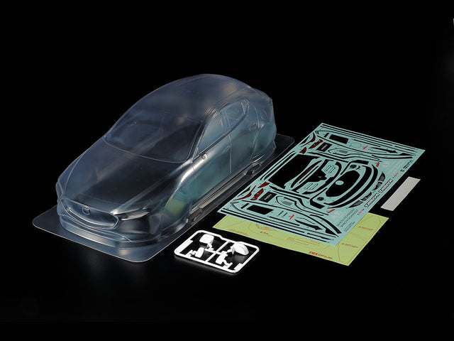 Tamiya 51619 Mazda 3 Body Parts Set, (TT01/TT02/TA07/TA08/TC01), **Discontinued**