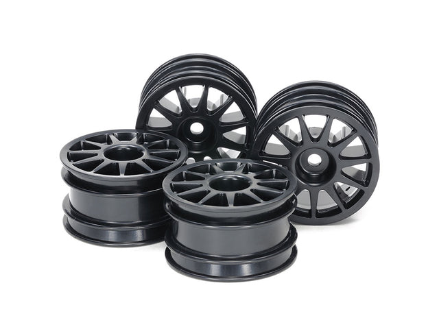 Tamiya 51665 M-Chassis 11-Spoke Wheels (Black, 4 Pcs.) (M05/M05Ra/M06/M07/M08)