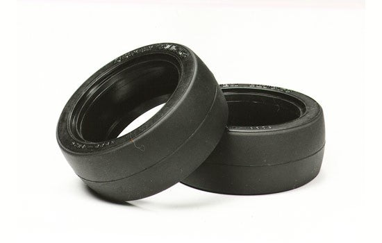 Tamiya 53220 Super Slick Tires/Tyres (1 Pair), (TT01/TT02/TA01/TA02/TA03/TL01) **Discontinued**
