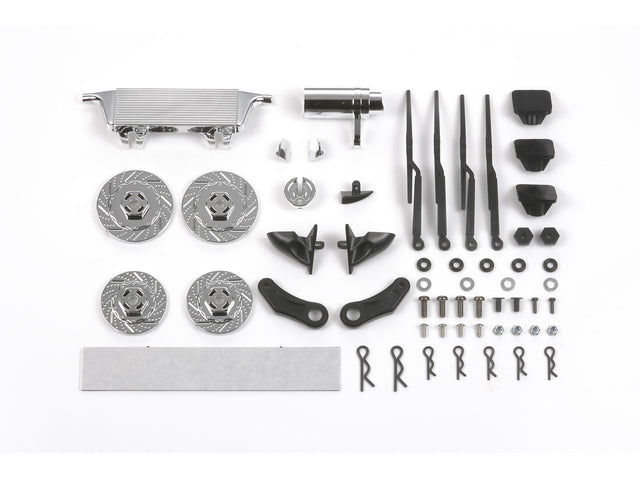 Tamiya 54139 Touring Car Body Accessory Parts Set (TT01D/TT02D/TB02D/TB03D), NIP