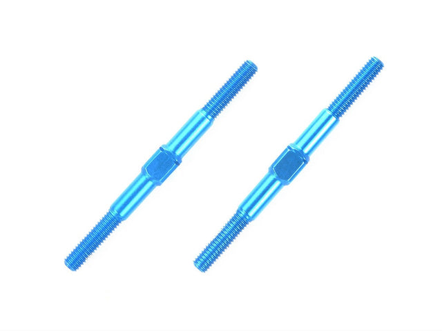 Tamiya 54250 3x42mm Aluminum Turnbuckle Shaft (2 Pcs.), (TRF417/TRF418/TRF419)