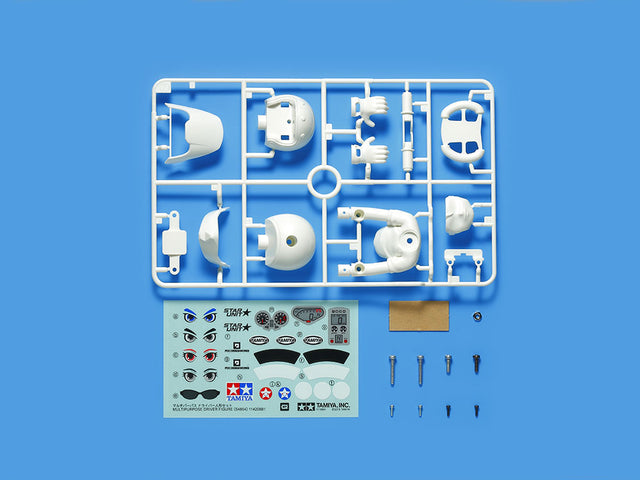 Tamiya 54864 Multipurpose Driver Figure, (T3-01/WR-02/GF-01/Comicals), NIP