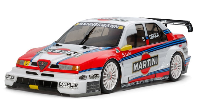 Tamiya 58606 Alfa Romeo 155 V6 TI Assembly Kit, (TT02/TT-02), NIB **Discontinuned**