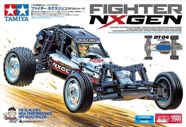 Tamiya 58741 Fighter NXGEN (DT-04) Assembly Kit, NIB **Pre-Order**