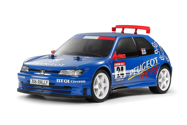 Tamiya 51753 Peugeot 306 Maxi Body Parts Set, (TT01/TT02/BT-01), NIB