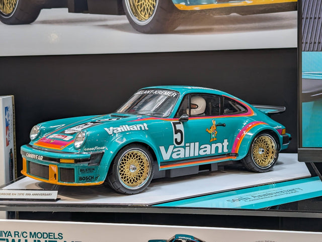 Tamiya 47524 Porsche 934 (1976) 50th Anniversary Assembly Kit, NIB **BALANCE**