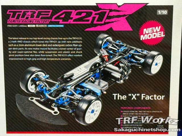 Tamiya 42391 TRF421X Chassis Kit, NIB **PRE-ORDER**