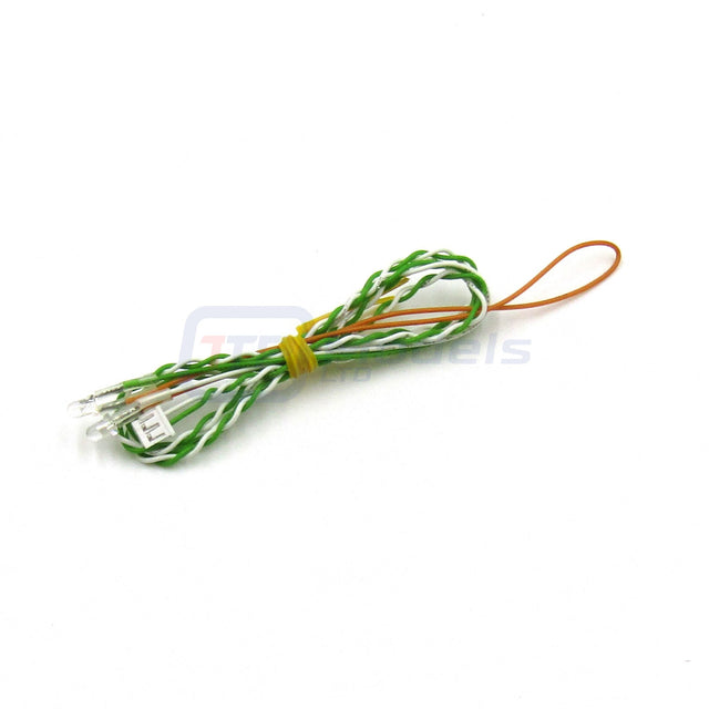 Tamiya 7175097/17175097 Front Aux Light (3mm White) (MFC-01/MFC-03), NEW