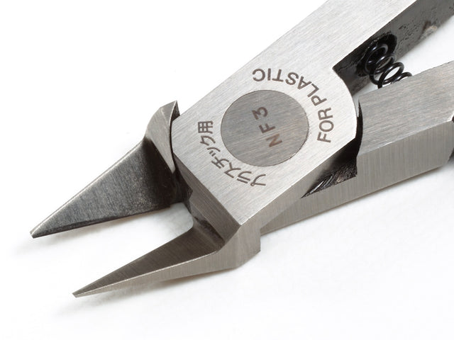 Tamiya 74123 Craft Tools, Sharp Pointed Side Cutter for Plastic (Slim Jaw), NIP