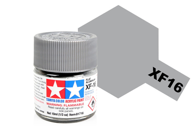 Tamiya Acrylic Mini X & XF Paint Jars (Round, 10ml, .33fl oz), NEW