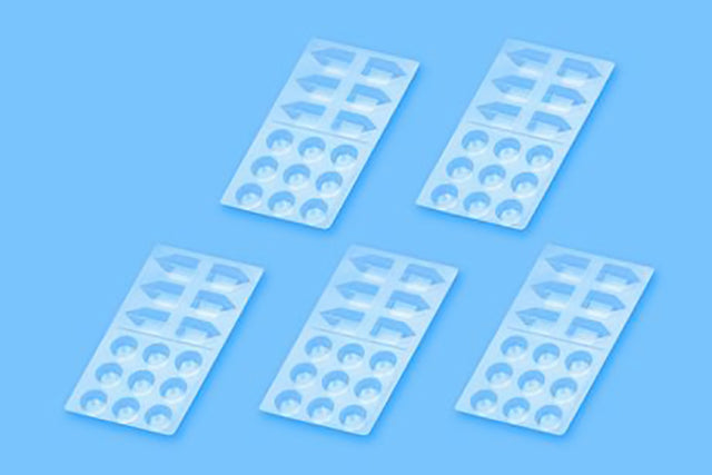 Tamiya 87125 15 Well Palette (5 Pcs.), Mixing Model Paints, NIP