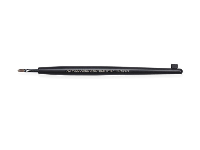Tamiya 87224 Tamiya Modelling Brush HG II Rounded Flat Brush (Small), NIP