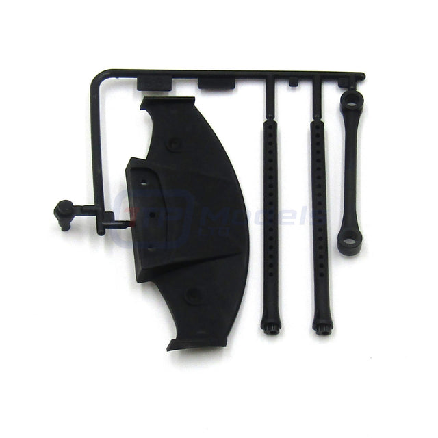 Tamiya 58693 TA08 Pro/TB Evo 8, 9006975/19006975 BB Parts (Rear Body Posts), NEW