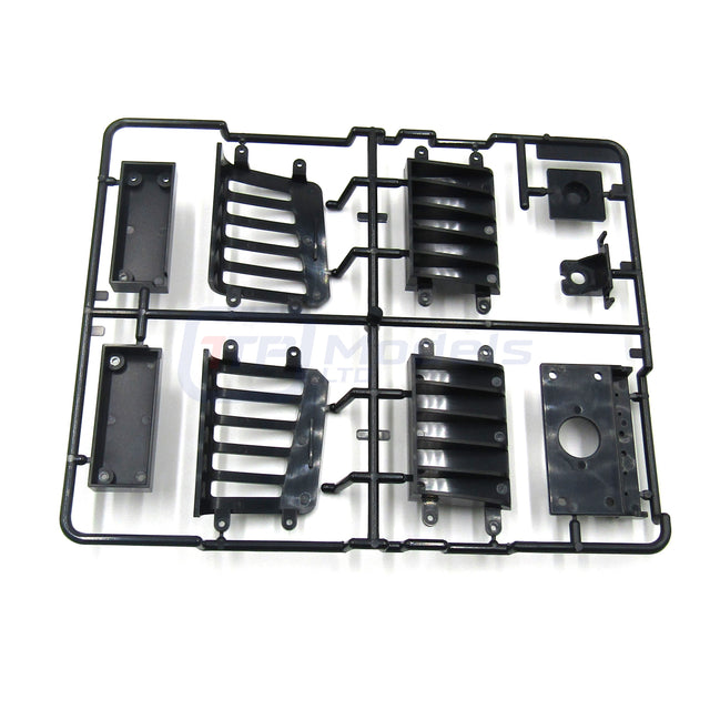 Tamiya 56319 3 Axle Reefer Trailer, 9115212/19115212 L Parts (Fridge Unit Ventilation) NEW
