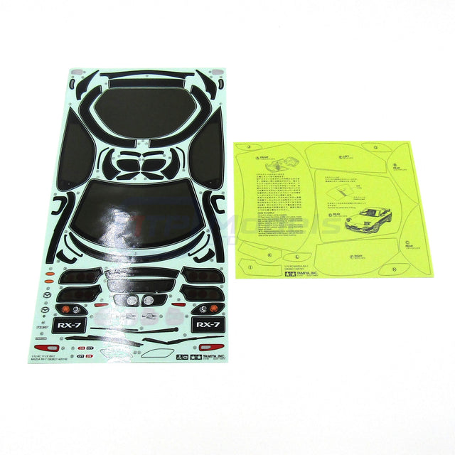 Tamiya 58382 Mazda RX-7 FD3S/TT01, 9495504/19495504, Decals/Stickers & Masking, NEW