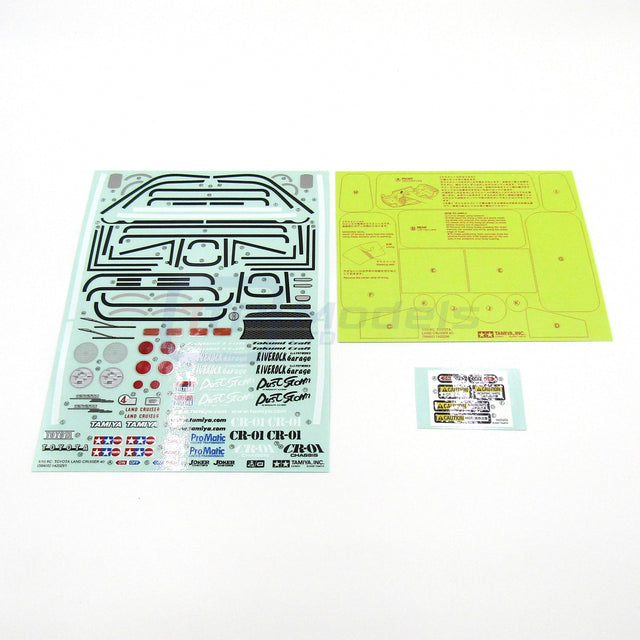 Tamiya 58405 Toyota Land Cruiser 40/CC01/CR01, 9495539/19495539 Decals/Stickers