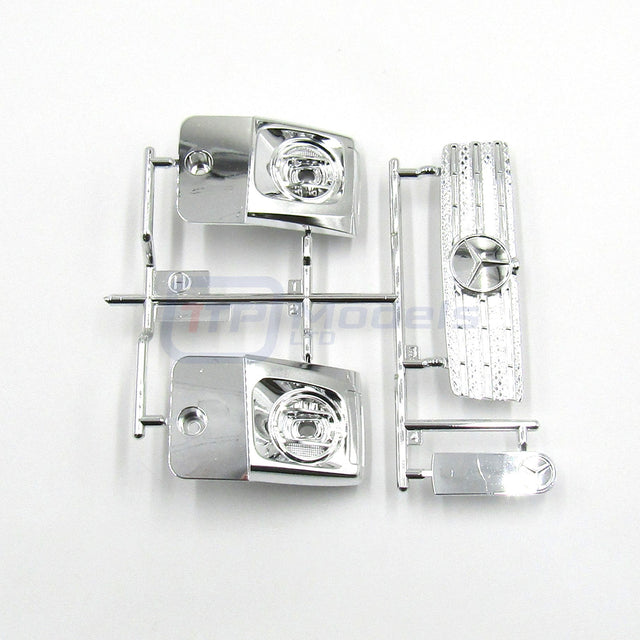 Tamiya 58675 Mercedes-Benz G500/CC02, 9803213/19803213 H & K Parts, Grill/Lights