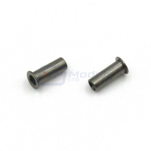 Tamiya 47439 TT02SR/TT02BR/TT02SRX, 9803242/19803242 Flange Pipe (2 Pcs.), NIP