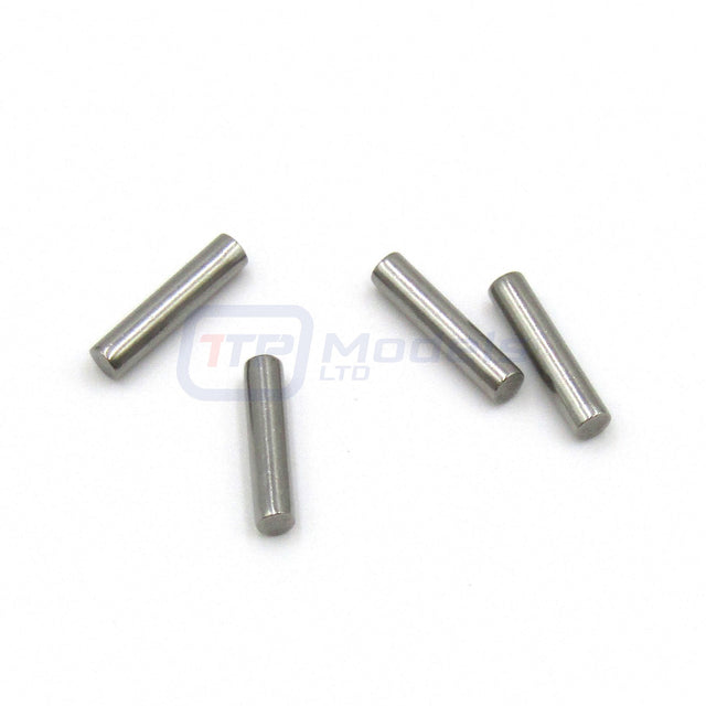 Tamiya 9804496/19804496 3x14mm Sus. Shaft (4 Pcs.) (Tanks/Trailers/Hornet/CW-01)