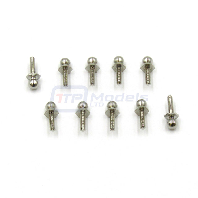 Tamiya TXT-1/TXT-2 Agrios, 9804690/19804690, 6x11.5mm Ball Connector (10 Pcs.)
