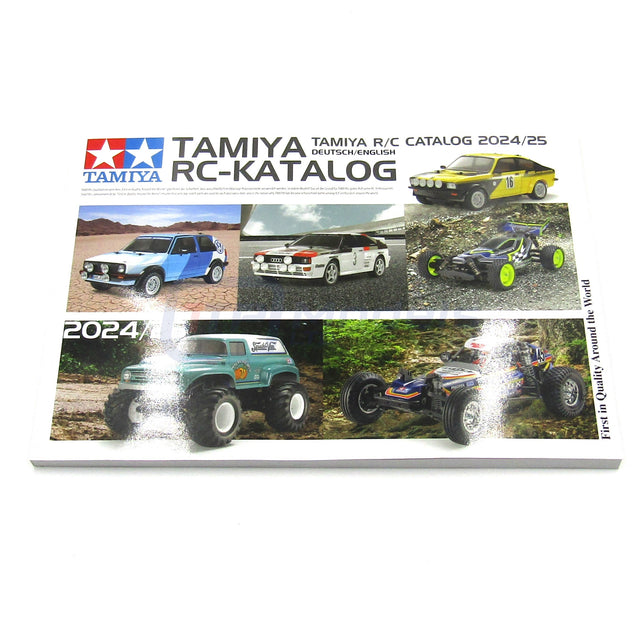 Tamiya 992024/500992024 Tamiya RC Catalogue/Catalog 2024, (English/German), NEW **DISCONTINUED**