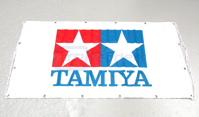 Tamiya 66851/9966851 Genuine Logo Banner (900 x 1800mm), RARE, NEW