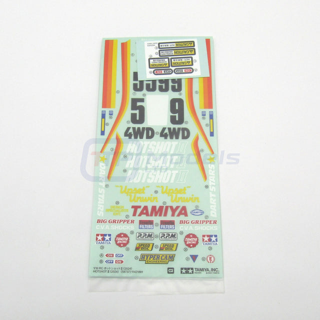 Tamiya 58737 Hotshot II/2/2014, 9490120/19490120 Decals/Stickers