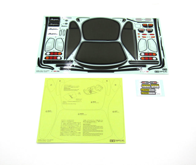 Tamiya 58733 Toyota Supra (JZA80)/BT-01, 9490119/19490119 Decals/Stickers, NEW